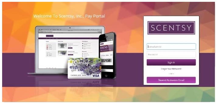 Scentsy Pay Portal