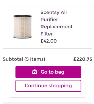 Scentsy Air Purifier