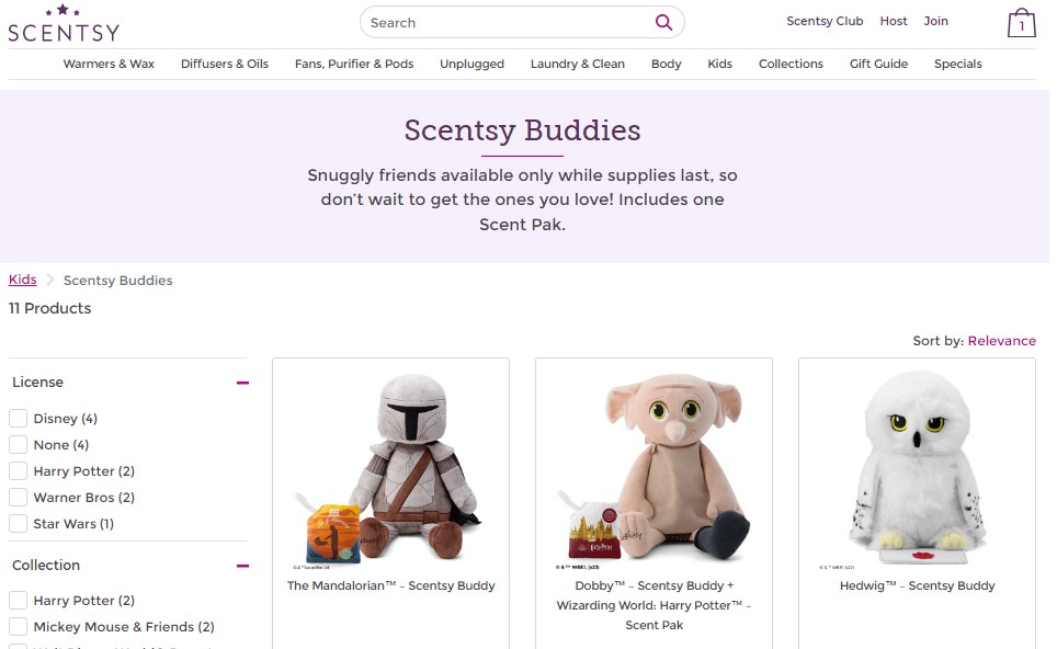 Scentsy Buddies