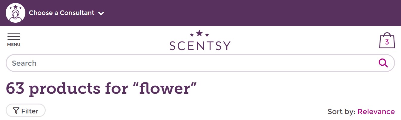 Scentsy Fragrance Flower