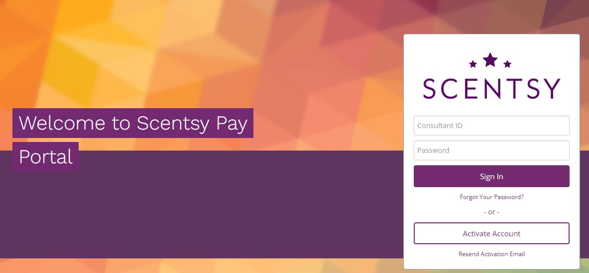 Scentsy Workstation Login