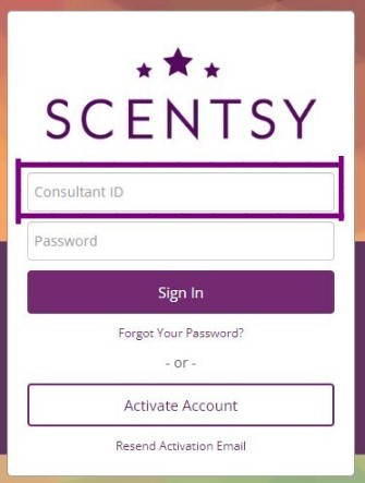 Scentsy Workstation Login