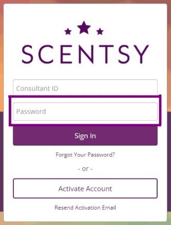 Scentsy Workstation Login